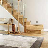 Chunky Velvet Taupe rug