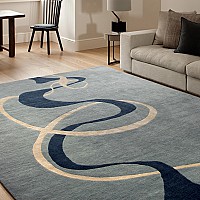 Himalayan Smoke Grey rug