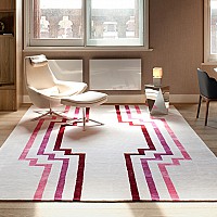 Himalayan Deco Pink rug