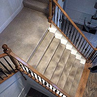 Stairrods bespoke stair runner